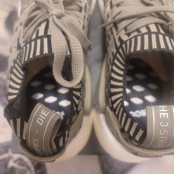 Adidas NMD R2 Trace Cargo Size 11 New Boost Performance Sneakers BA7198 - Picture 7 of 7